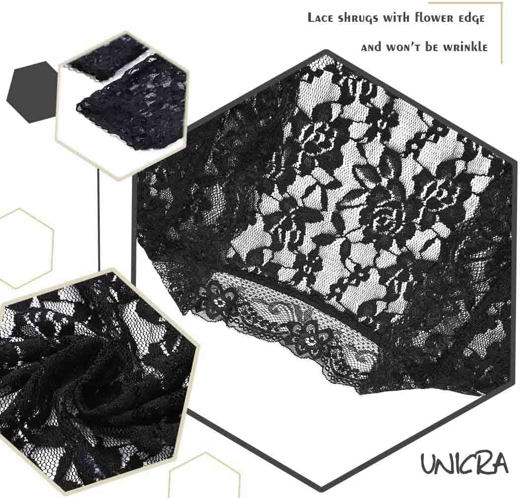 Unicra Women Lace Bolero Shrug for Dresses Elegant Floral Lace Shrug Top Open Front Sheer Long Sleeve Cropped Cardigan - Image 5