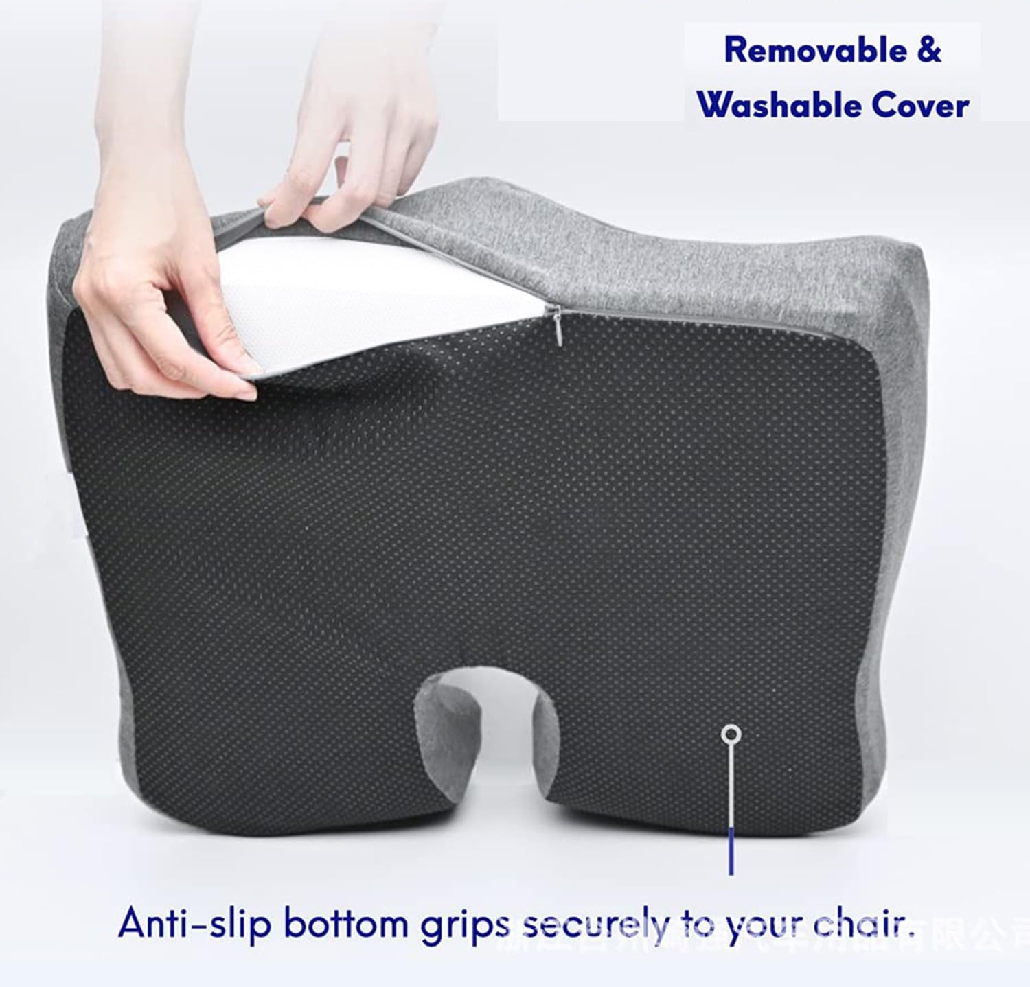 Cuscino Per Sedia Da Scrivania Cuscino Ortopedico In Memory Foam, Cuscino Sedile Auto Cuscino Ergonomico Per Alleviare Il Dolore Al Coccige Sciatica, Per Sedia Da Ufficio