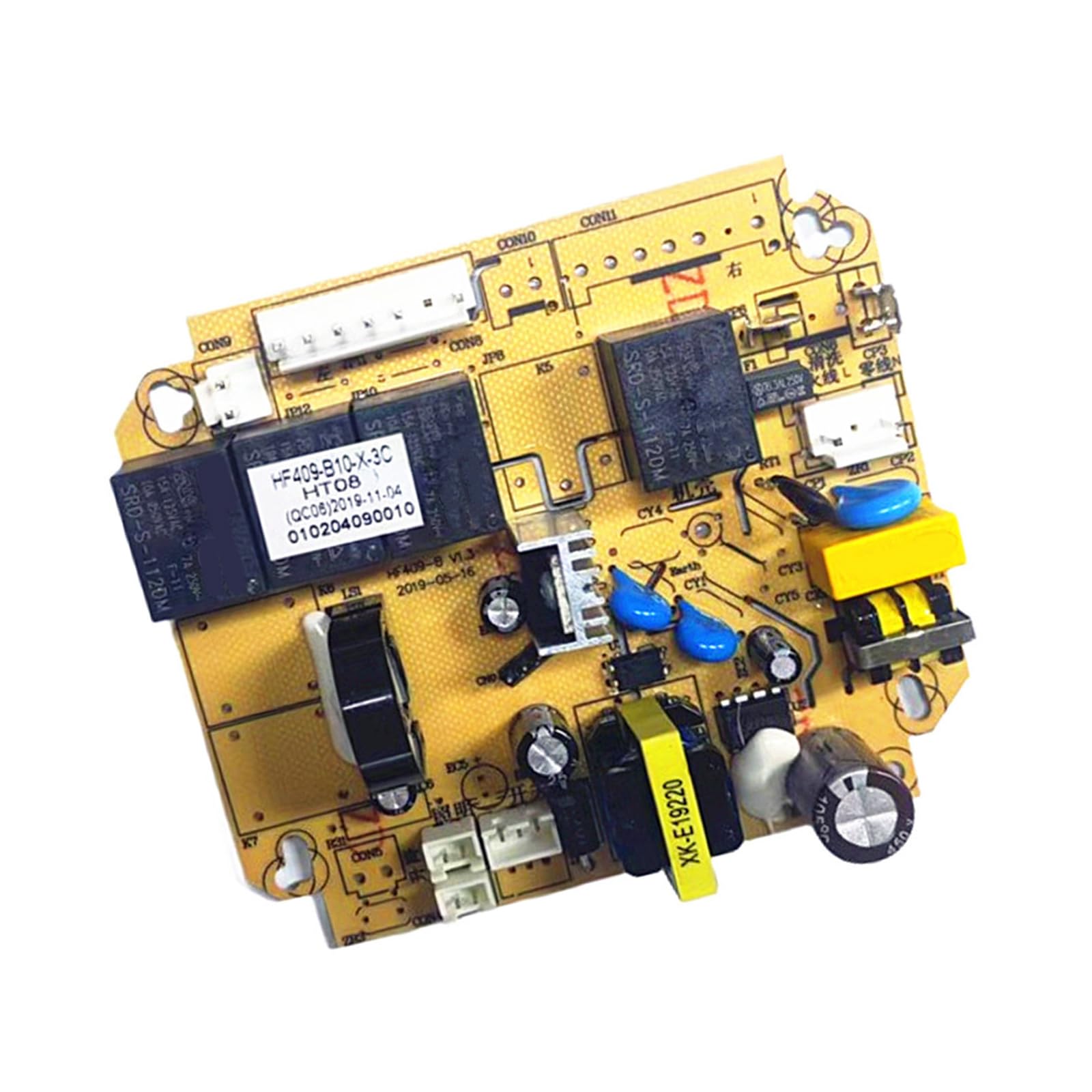 Tsophreniq Universals Circuit Board HF409-B Replacement Motherboard for Kitchen Ranges Hoods with Efficient Heat Dissipation High Efficiency Ranges Hood Circuit Board