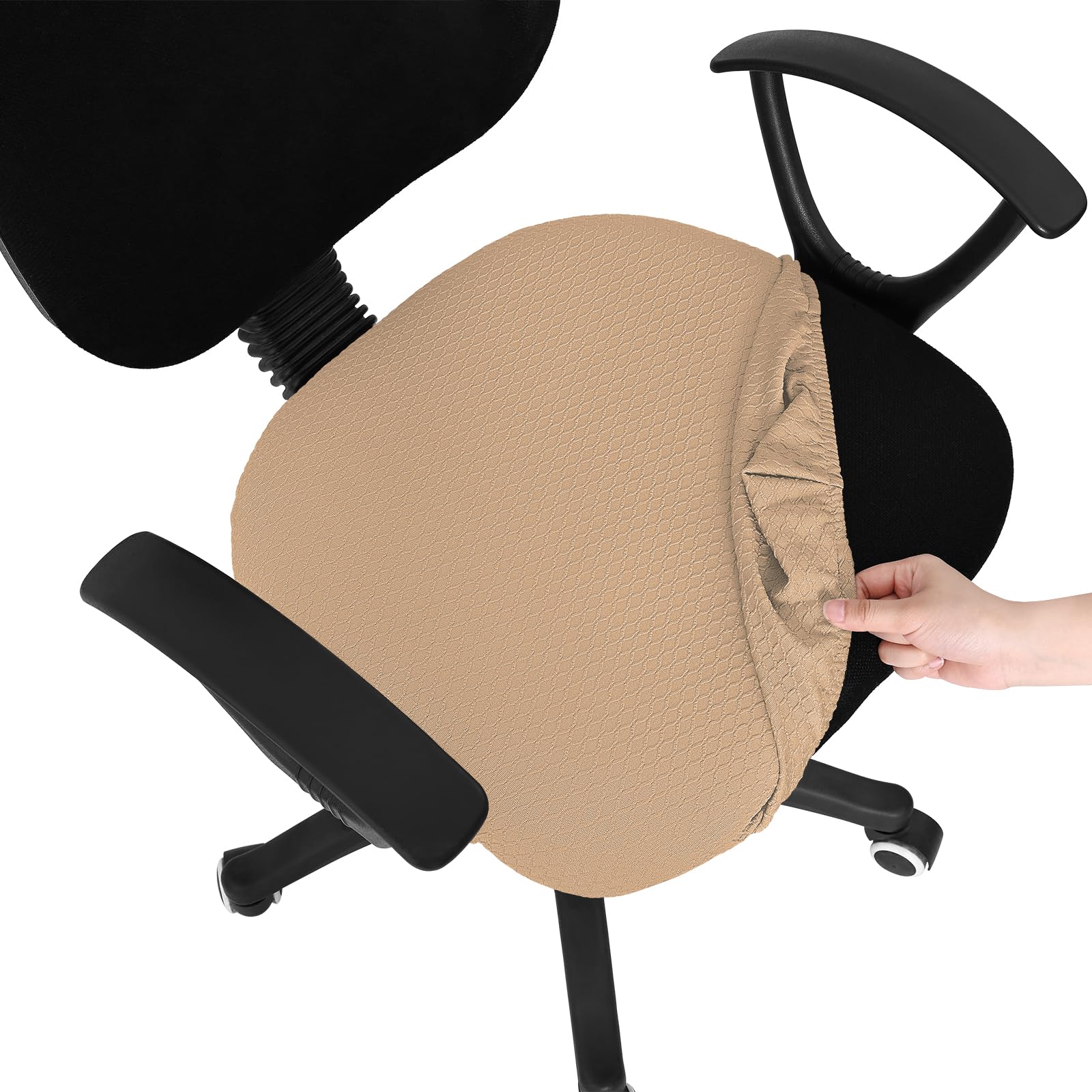 Smiry Office Computer Chair Seat Covers for Desk, Anti-dust Protector
