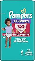 Vista 25 de Pampers Cruisers 360 Pañales - Talla 3, 26 unidades, pañales desechables para bebé, ajuste sin huecos