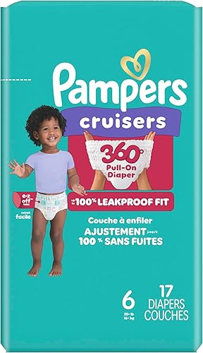 Vista 26 de Pampers Pañales Cruisers 360 - Talla 5, 128 unidades, a prueba de bebés hasta 100% a prueba de fugas