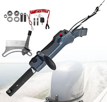 4-Stroke Tiller Handle Kit w/Bracket Fit for Yamaha F50 F60 F70