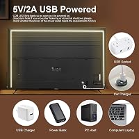 Fosingut COB LED szalag 3m USB 5V természetes fehér 4000K önragasztó konyha TV 2