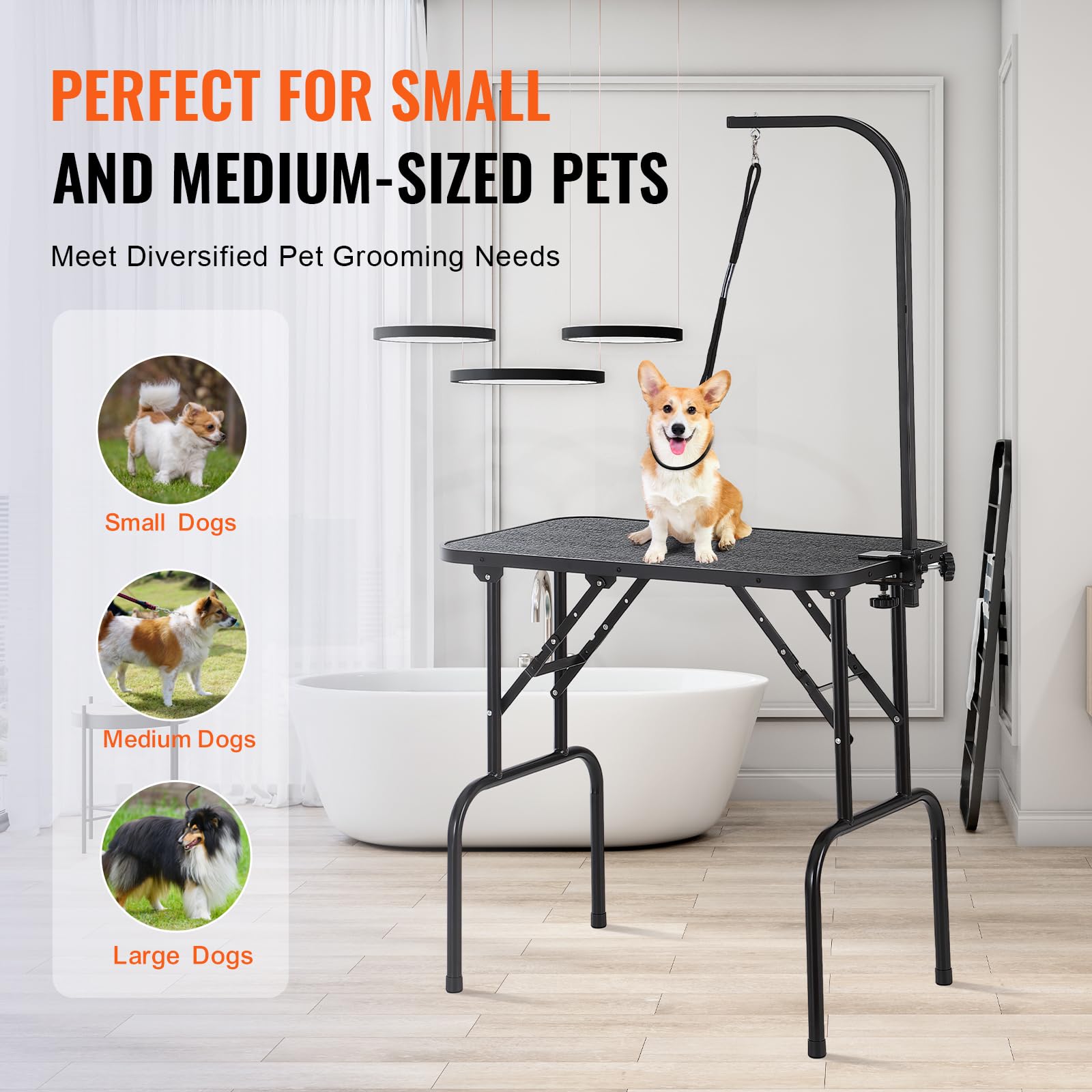 Amazon.com: VEVOR Pet Grooming Table, 32 x18 Inch with Height