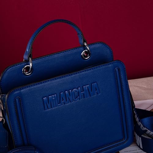 Miniatura 3 de Milan Chiva Monederos pequeños cruzados para mujer con monedero, bolsos de mano de moda con asa superior