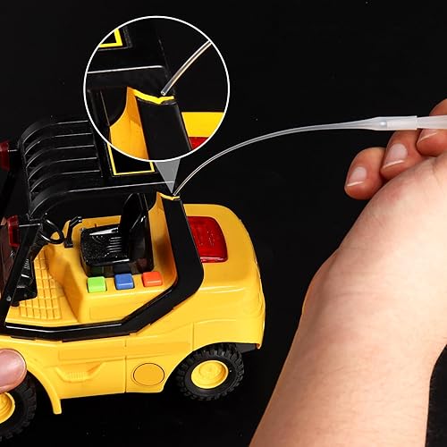 Miniatura 6 de 600 aplicadores de pegamento de plástico para botellas, extensor de pegamento de precisión para manualidades, dispensadores de laboratorio,