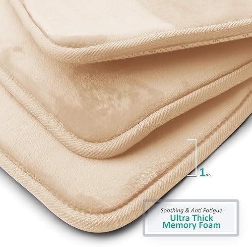 Miniatura 5 de Clara Clark tapete para baño, regadera o tina, de gomaespuma, negro, antiderrapante