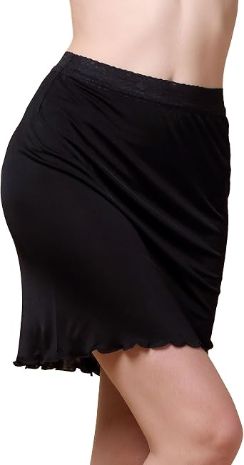 Paradise Silk Pure Silk Knitted Underskirt Petticoat 19 inches Half Slip