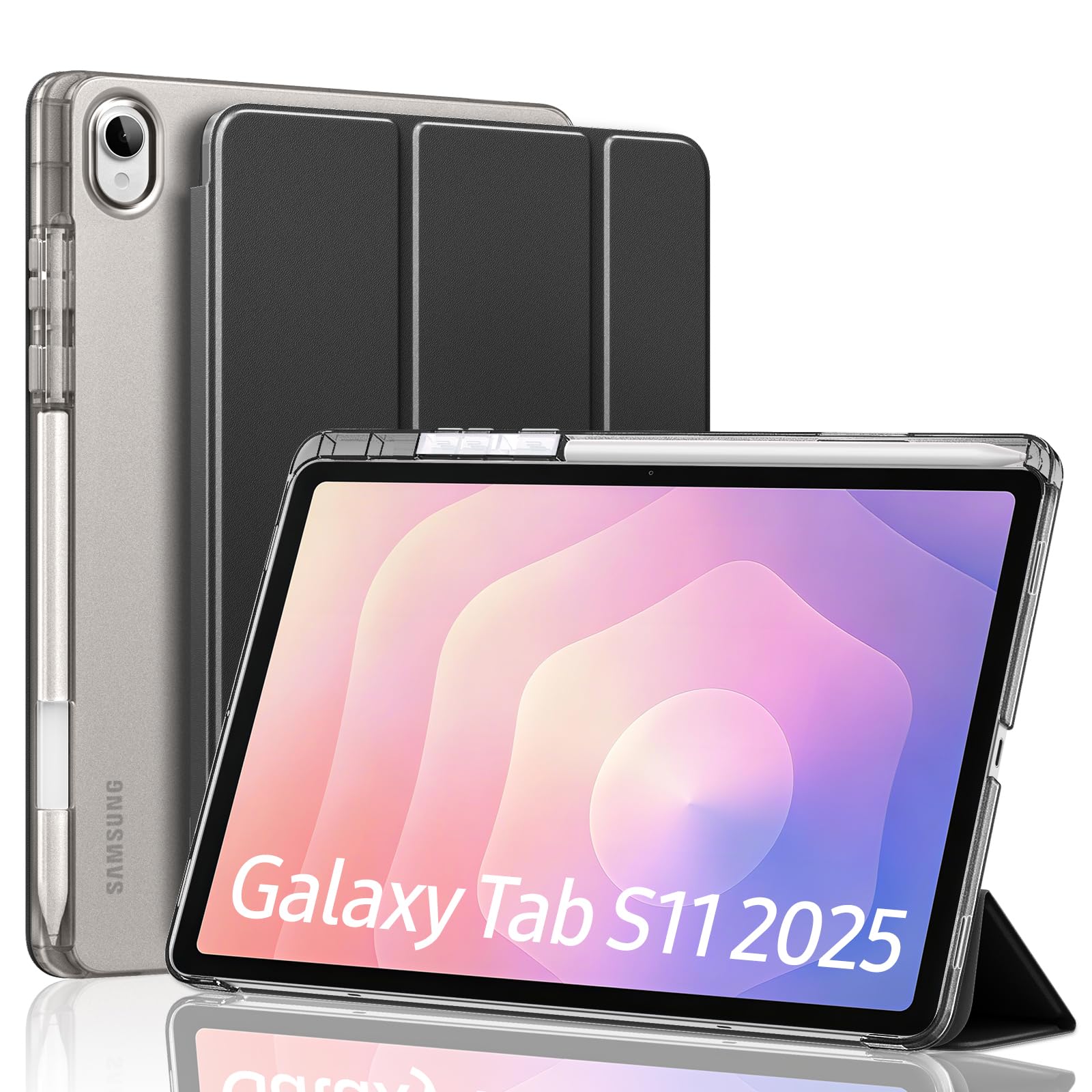 【美品】galaxy tab s11 フィルム・ケース付き Amazon.com: MoKo for Galaxy Tab S11 Case 2025 11 Inch with S Pen