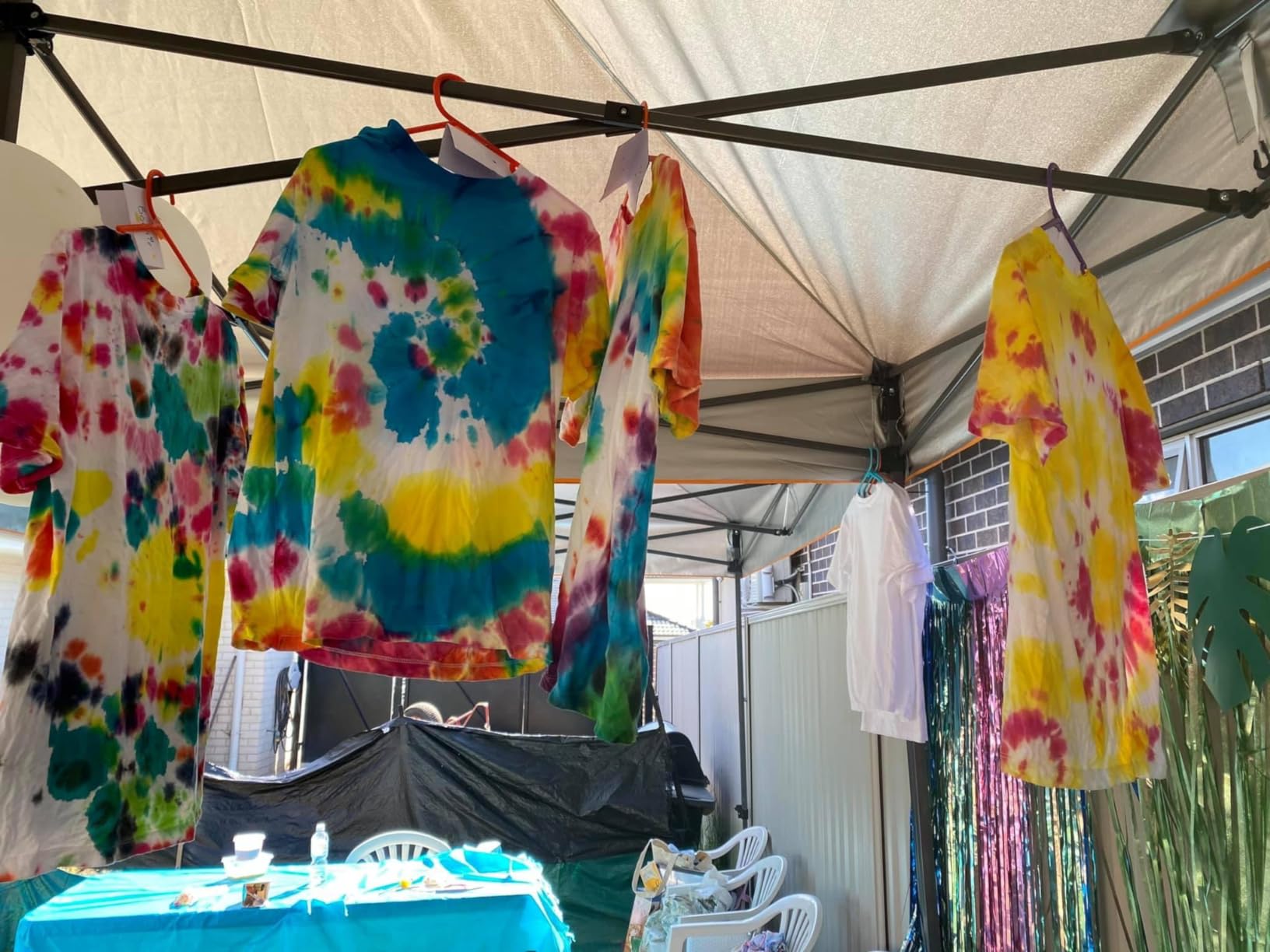 Vanstek Tie Dye Kit, 20 Colours Tiedye Kit, 163 Pieces DIY Set with