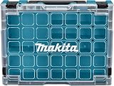 Makita 191X80-2 Valigetta Portaoggetti Organizer Compatibile 13 Vaschette Removibili Ed Intercambiabili 295 x 395 x 110 mm Collegamento Al Makpac 1 - 2