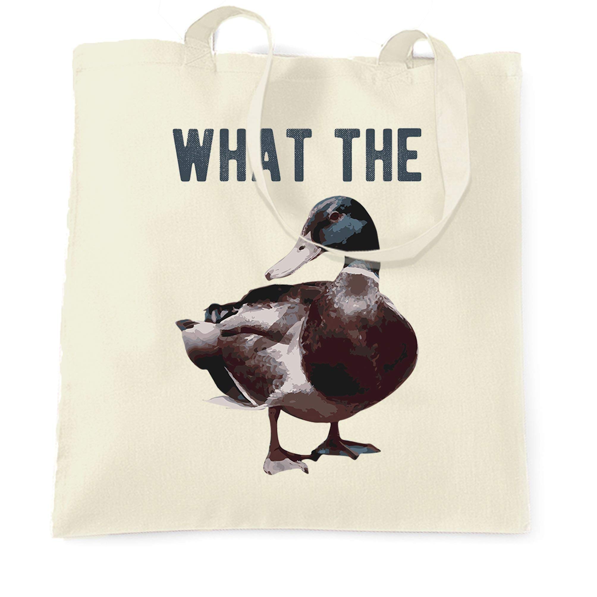 Tim And TedFunny What the Duck Joke Tote Bag
