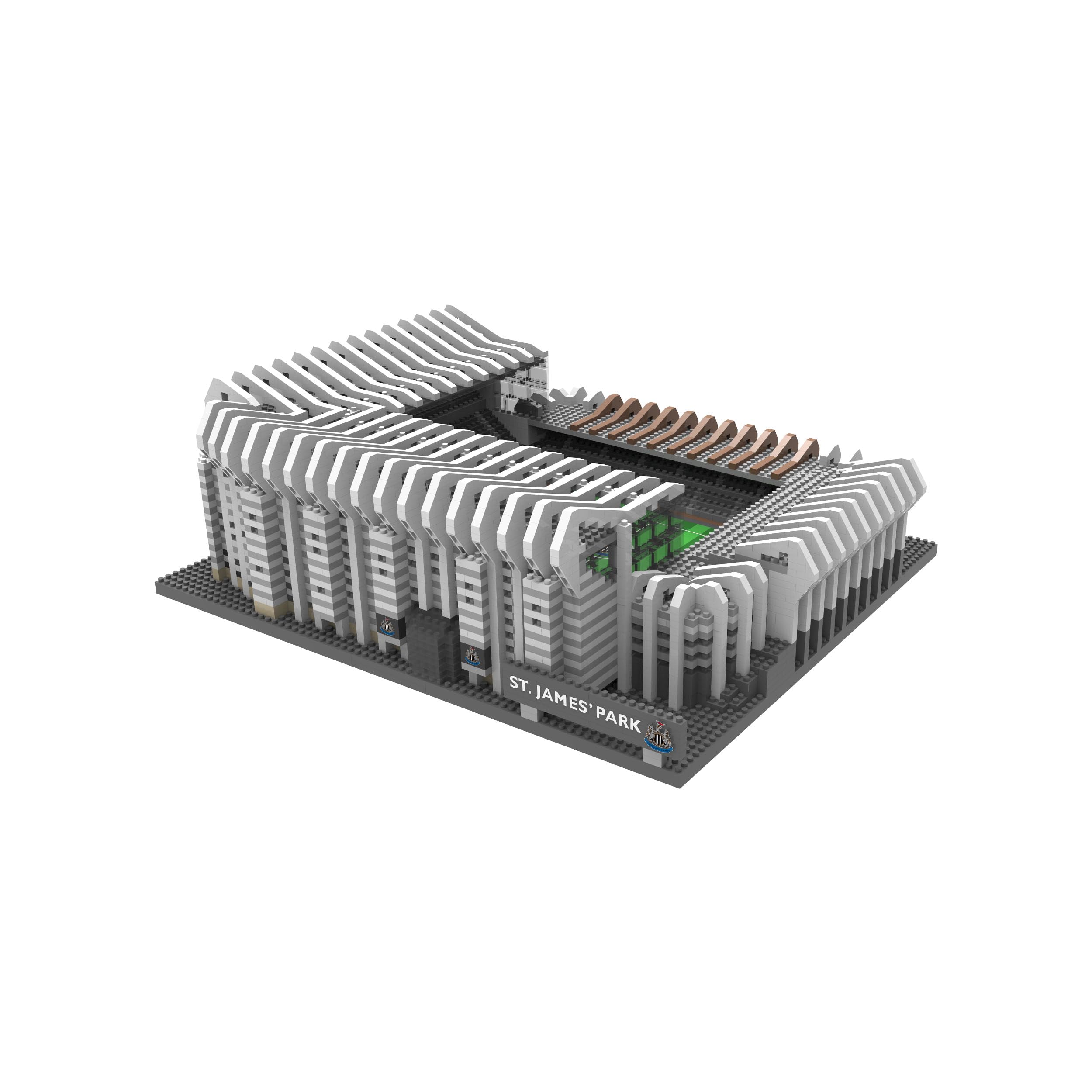 FOCO Officially Licensed Newcastle United FC St. James' Park BRXLZ Stadium 3D Bricks Construction Toy Model - Image 4