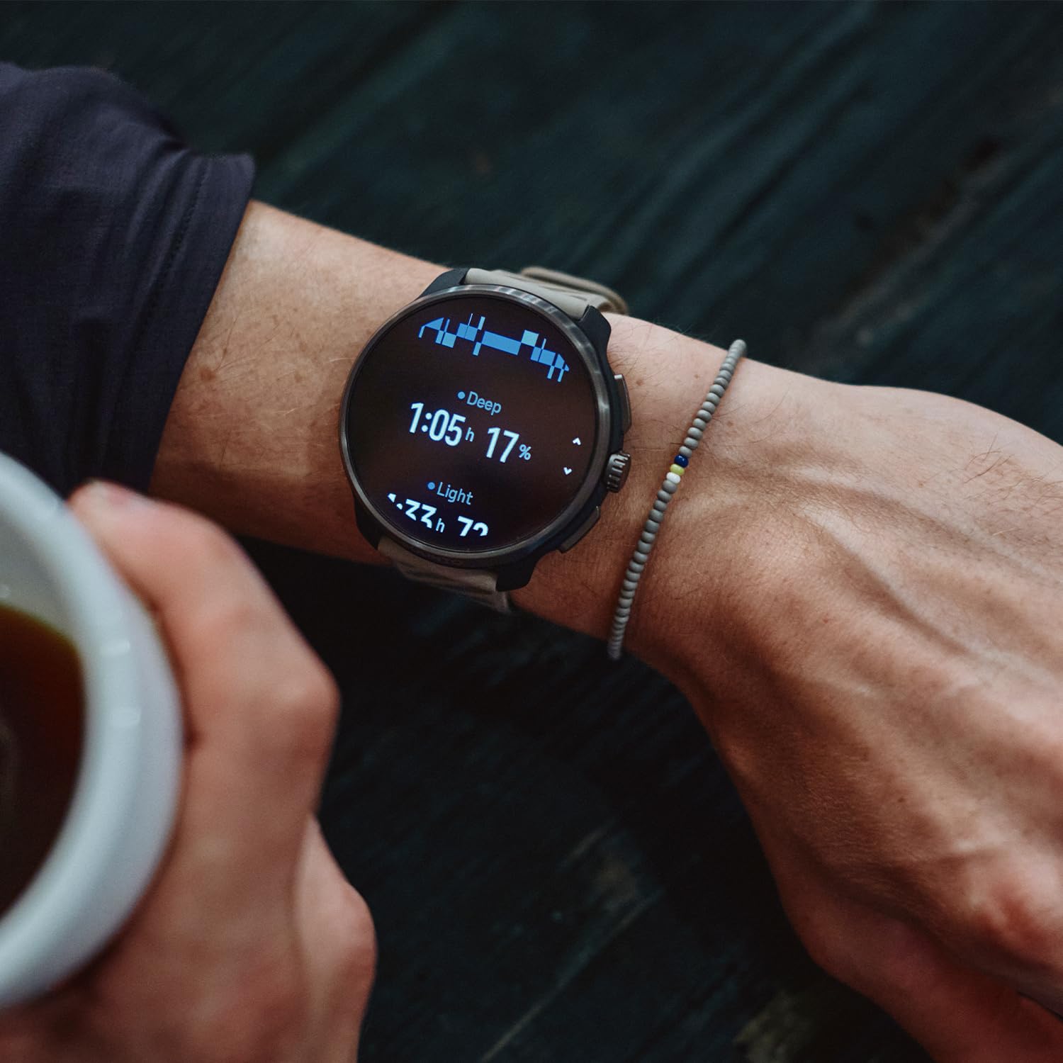 Suunto 22 ATH8 SILICONE STRAP TRAIL GRAY S+M