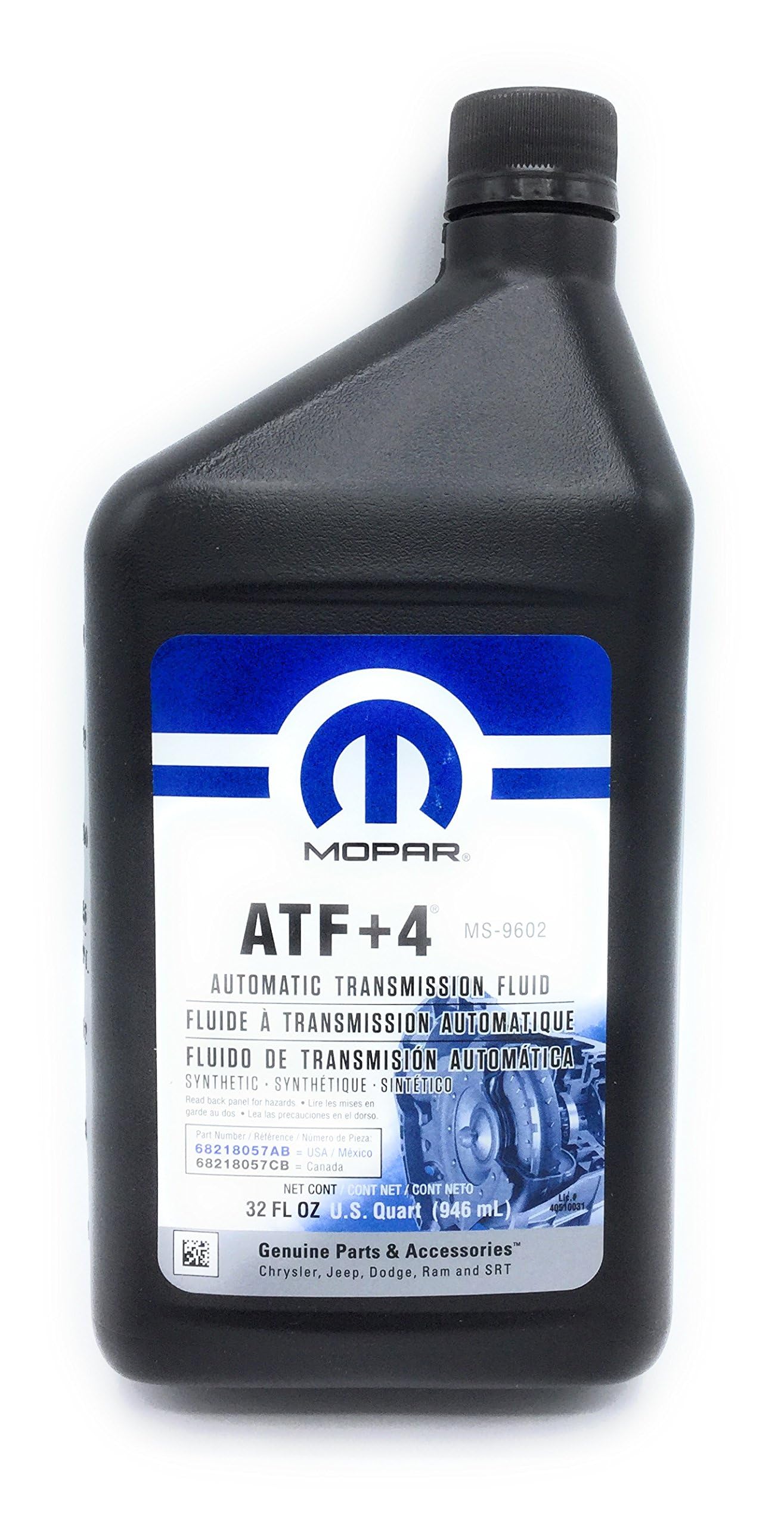 Mopar Twelve Quarts of Automatic Transmission Fluid + 4 New OEM