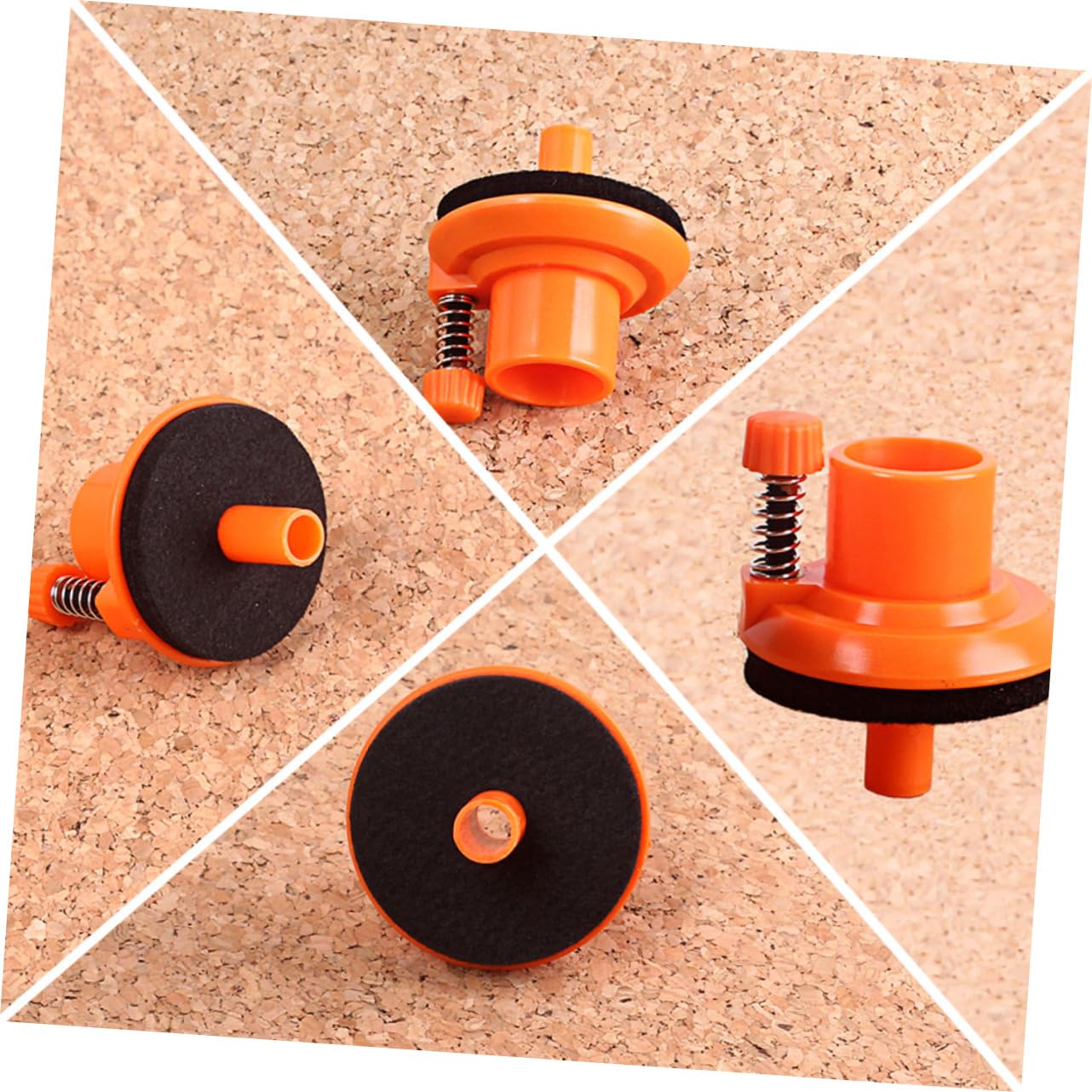 ibasenice 3pièces -hat Cymbal Holder Avec Support Pour Batterie Accessoire Pour Positionner Cymbales Sécurité