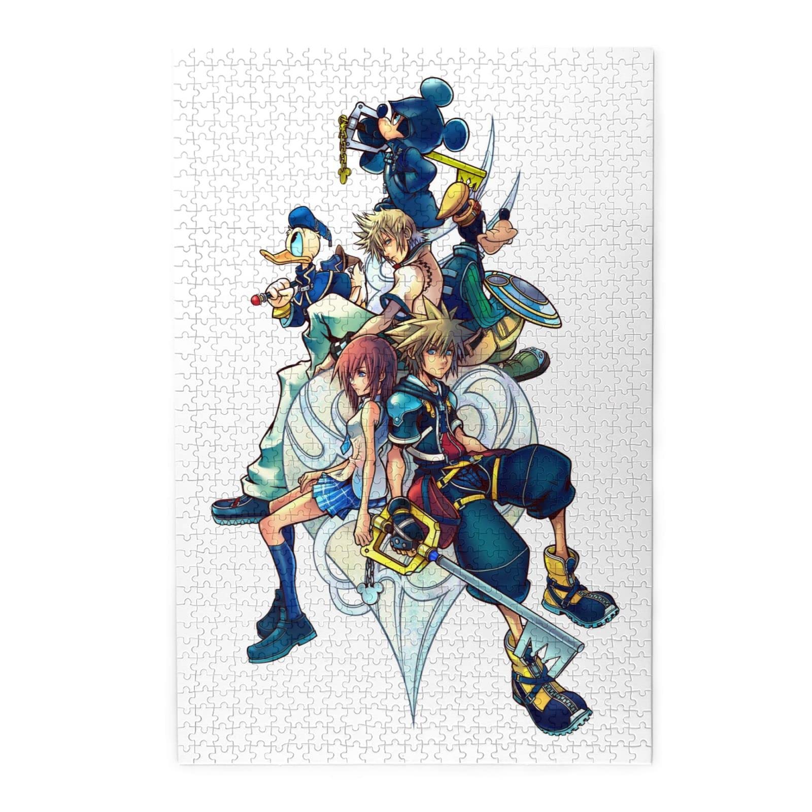 Amazon.co.jp: パズル キングダムハーツ ジグソーパズル 木製 1000