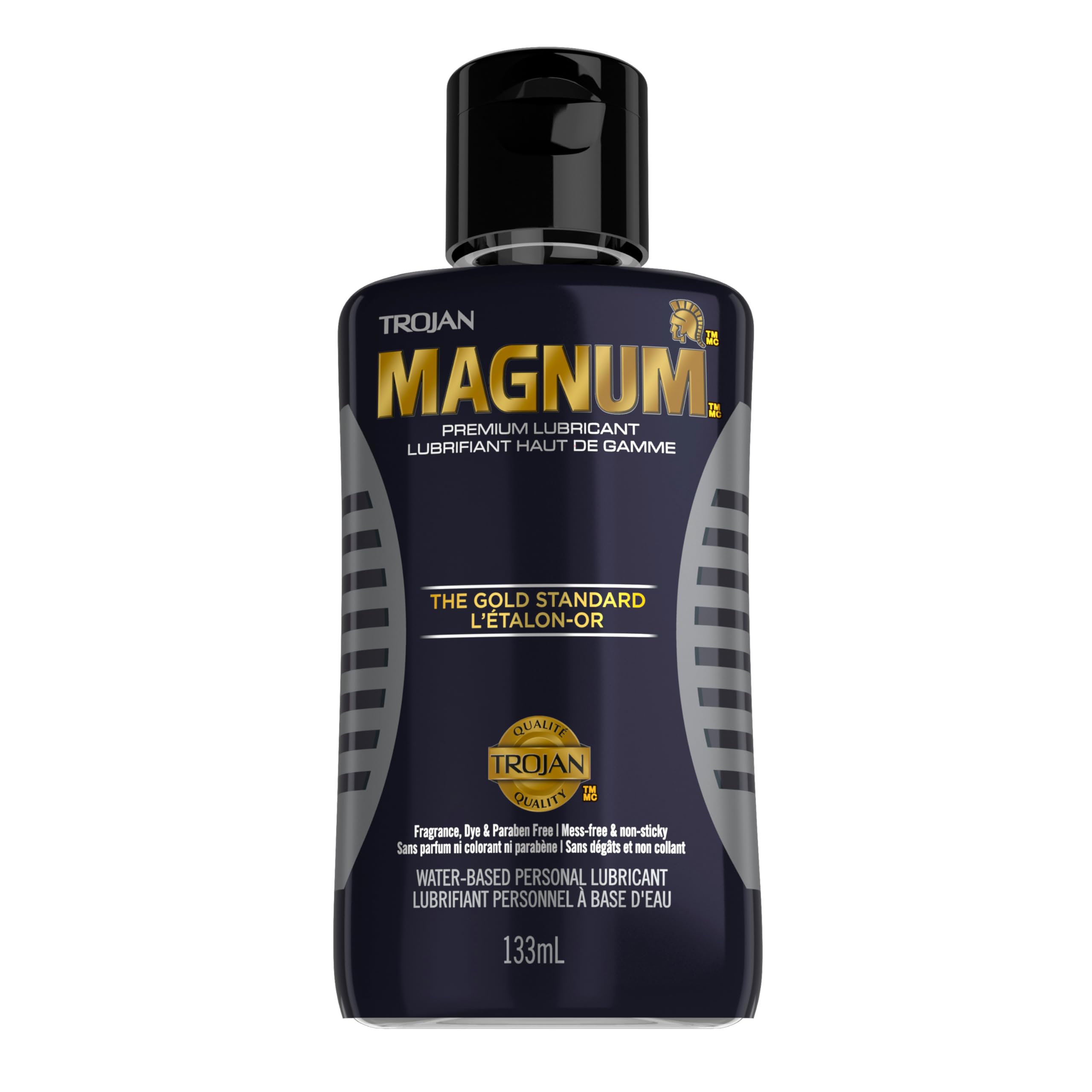 Trojan Magnum Lube, Premium Personal Lubricant, Water-Based, Mess Free And  Non-Sticky, The Gold Standard, 133 mL : Amazon.ca: Health & Personal Care