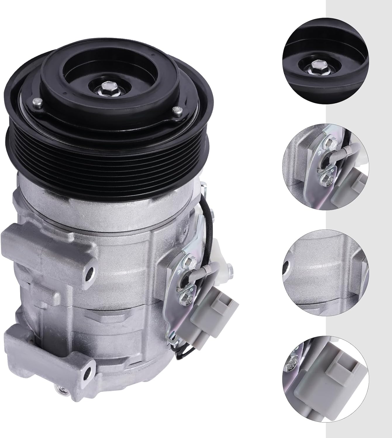 A/C 10S20C Compressor With Clutch for Toyota Tundra 2007-2020 V8 4.6L 5.7L 883200C160