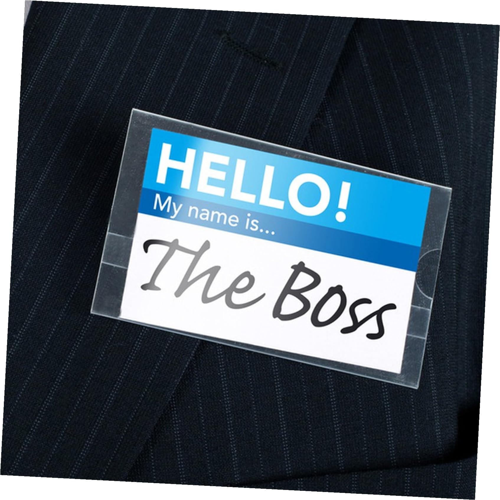 Porta Badge Trasparente Pvc a Doppia Faccia con Clip 100 Pezzi