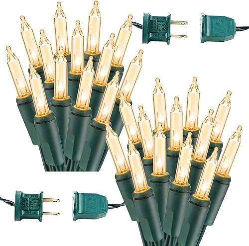 BrizLabs - 300 luces incandescentes de Navidad