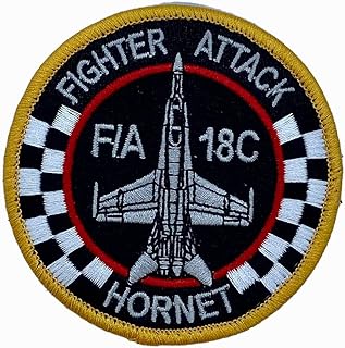 VMFA-312 Checkerboards F-18C Shoulder Patch â€“ With Hook and Loop