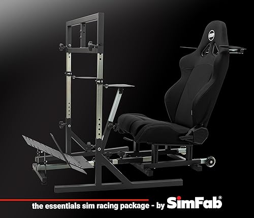 Miniatura 5 de OpenWheeler GEN3 Racing Wheel Simulator Stand Cockpit Black. Compatible With Logitech G923 G29 G920 Thrustmaster Fanatec Wheels Xbox One, PS4,