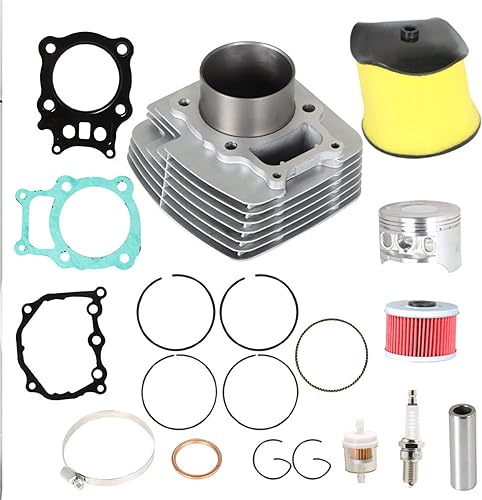 WFLNHB Juego de juntas de pistón de cilindro de repuesto para Honda Rancher TRX350 TRX 350 2000-2006 12100-HN5-670