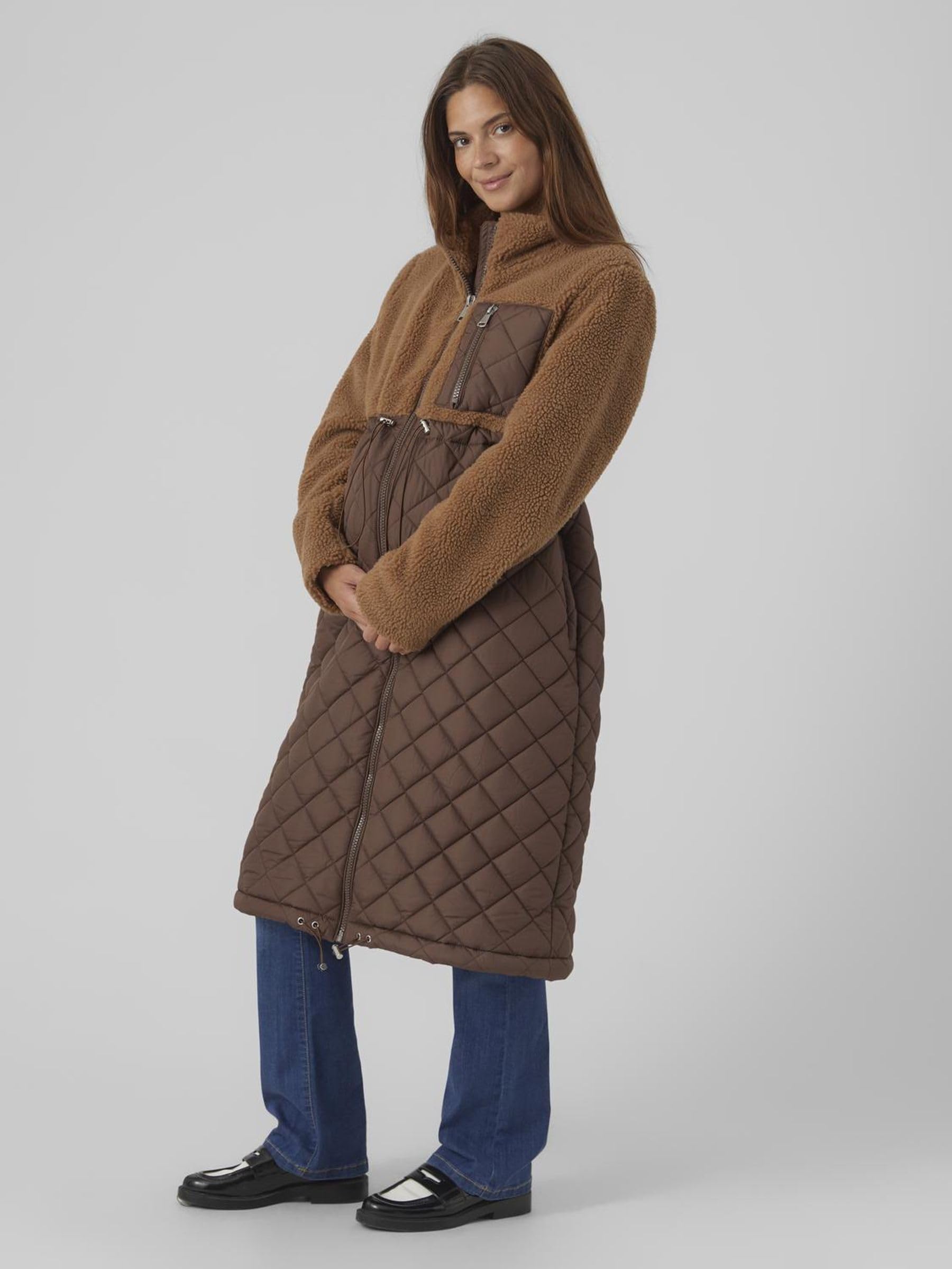 MAMALICIOUS Mama Licious Veste matelassée MLTHEODORA 2 en 1 pour femme