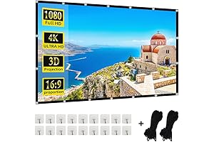 Perfect 150" White Projector Screen