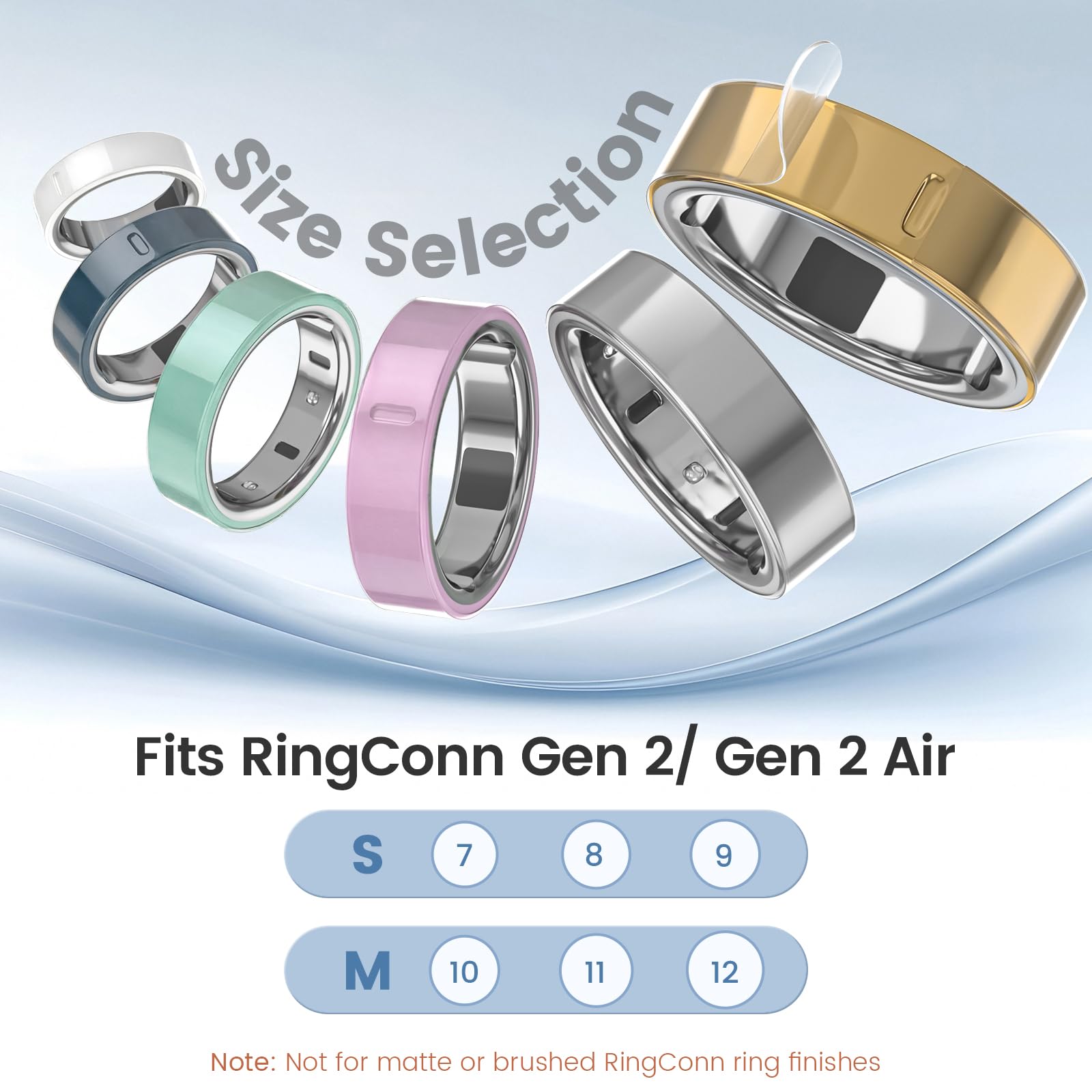 Amazon.co.jp: MAKCPOIMER 透明プロテクター 10枚パック RingConn Gen