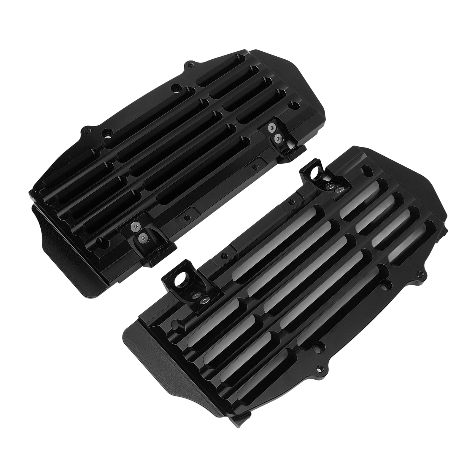 Osłona chłodnicy motocykla stop aluminium CNC zapobiega przegrzaniu pasuje do modeli radiator guard motorcycle