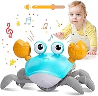 Vista 11 de Juguete de pulpo bailarín, juguetes para el tiempo boca abajo, con música y luz LED, batería recargable integrada y volumen que se pueden apagar