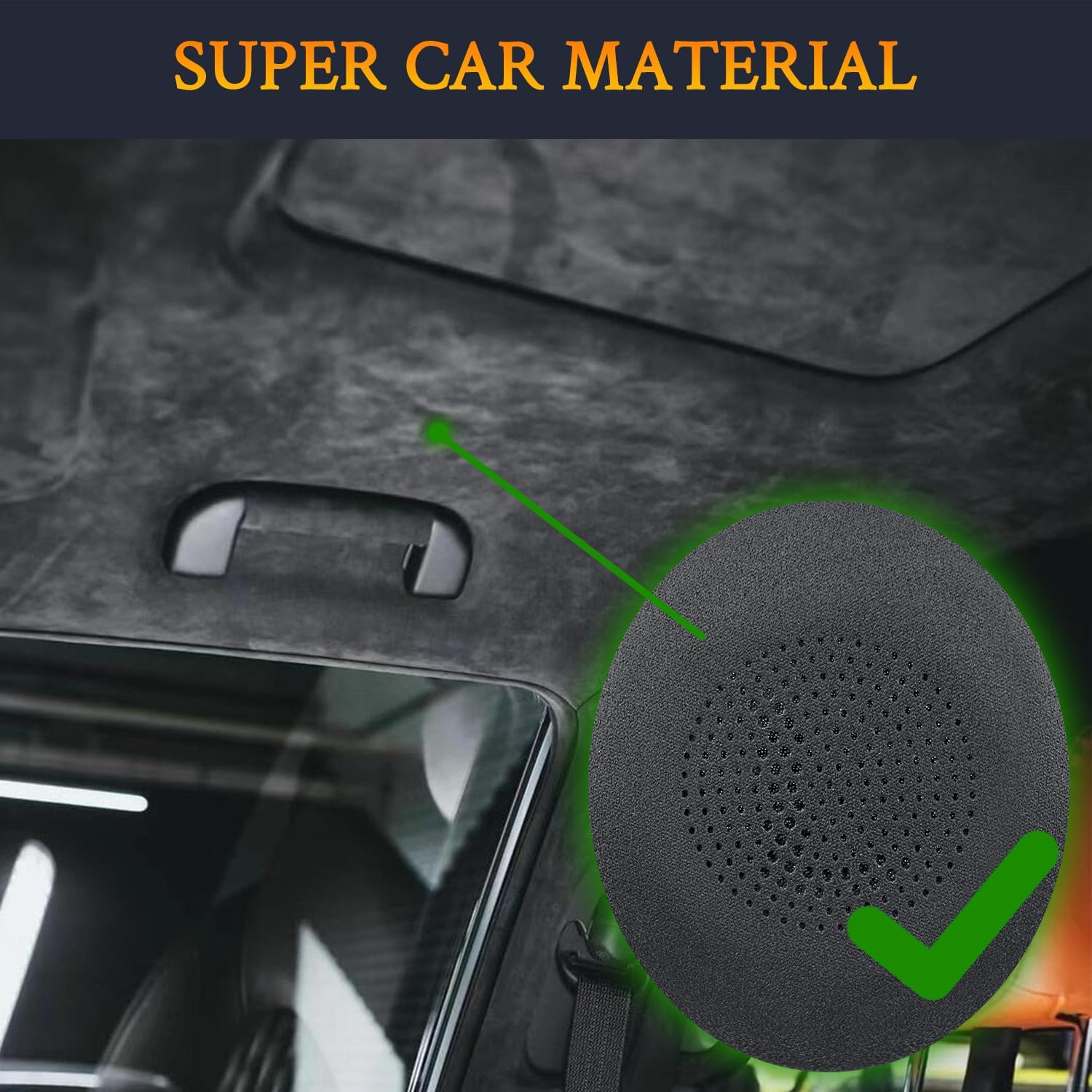 SOULWIT Micro Suede Earpads Replacement for Jabra Evolve2 65 (Evolve 2 65MS 65UC MS UC)/Evolve2 40 (40UC 40MS USB)/Elite 45h On-Ear Wireless Headsets - Black - Image 5