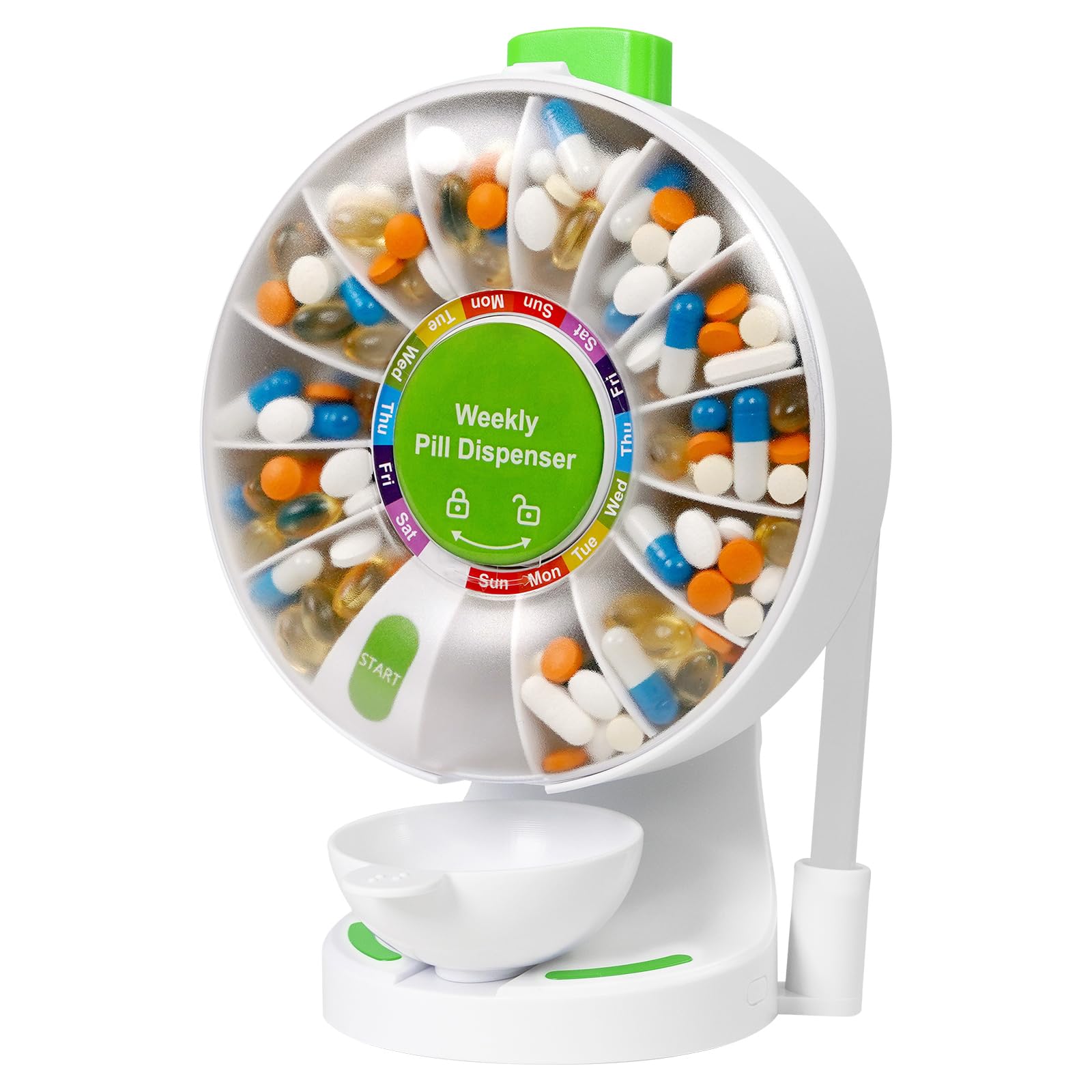 JULOS 14-Day Pill Dispenser