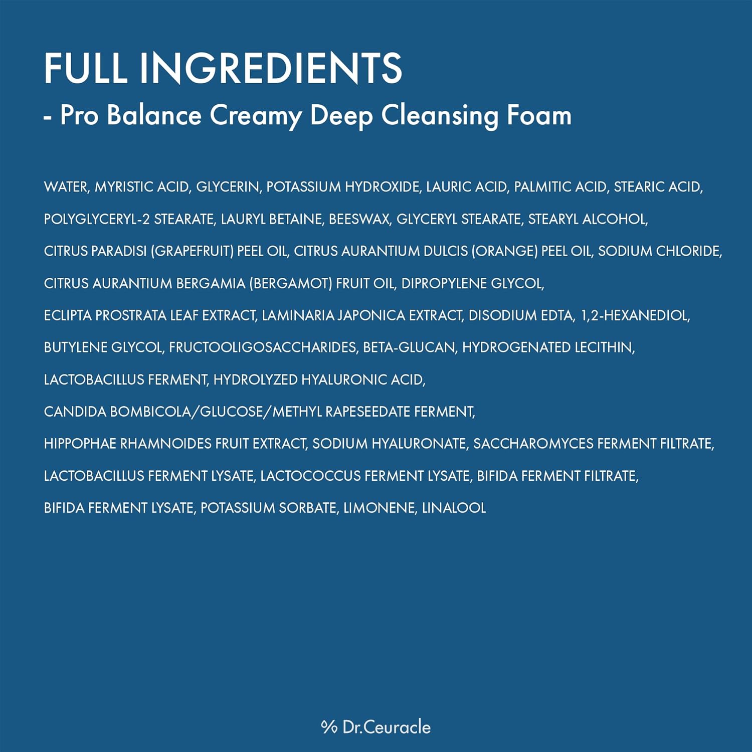 Dr.Ceuracle Pro Balance Creamy Deep Cleansing Foam - Korean Daily Hydrating Facial Wash, Oil & Moisture Balance Cleanser (150 ml / 5.07 fl. oz.) - Image 5