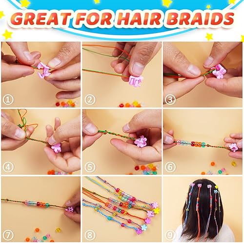 Miniatura 3 de IOOLEEM Cuentas de poni