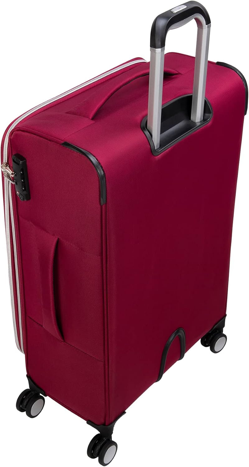 Review it luggage Expectant 32" Softside Checked 8 Wheel Expandable