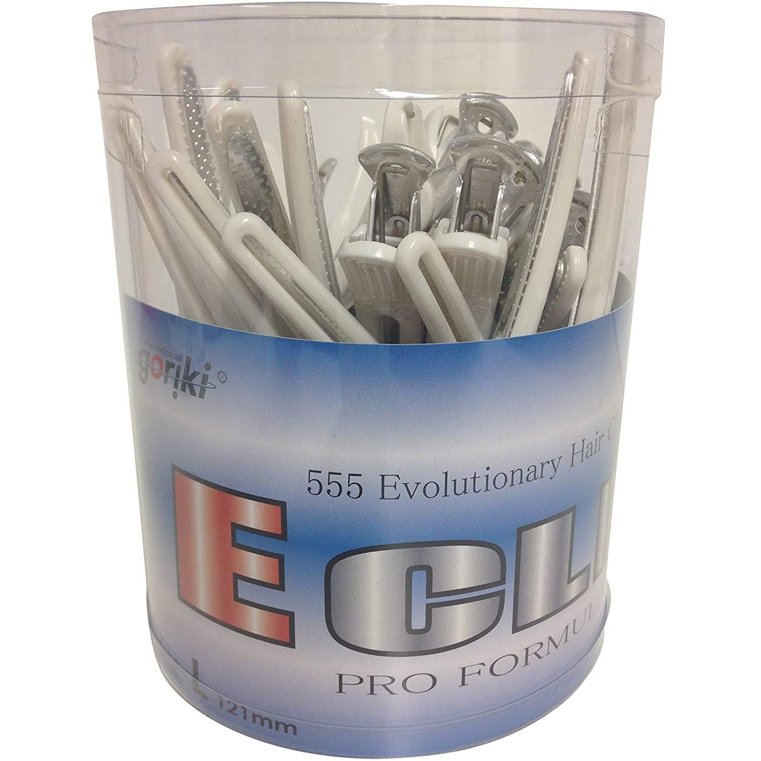 五力工業 五力 E-クリップ Lサイズ24本丸筒(抗菌)ホワイト Amazon.co.jp: 五力工業 Eクリップ Lサイズ 丸筒入り ホワイト(抗菌