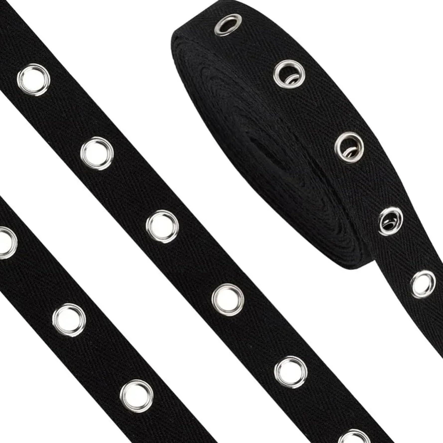 Ruban à œillets prêt à coudre 6 mètres pour ajustement de vêtements