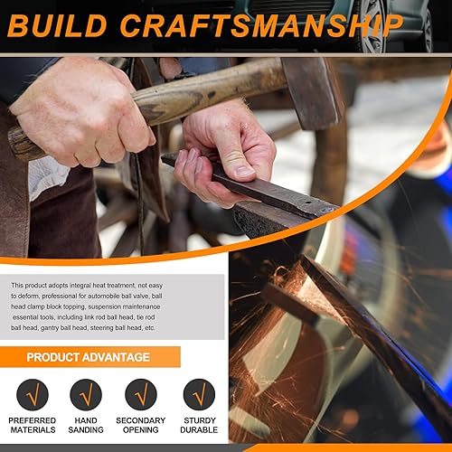 Miniatura 6 de Rustark Juego de 15 estacas de césped artificial galvanizado en espiral de metal galvanizado para paisaje, estacas de anclaje de paisaje de 6