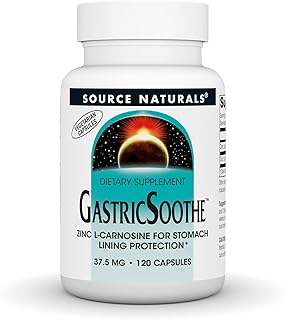 Source Naturals GastricSoothe Zinc L-Carnosine* - 120 Veggie Caps