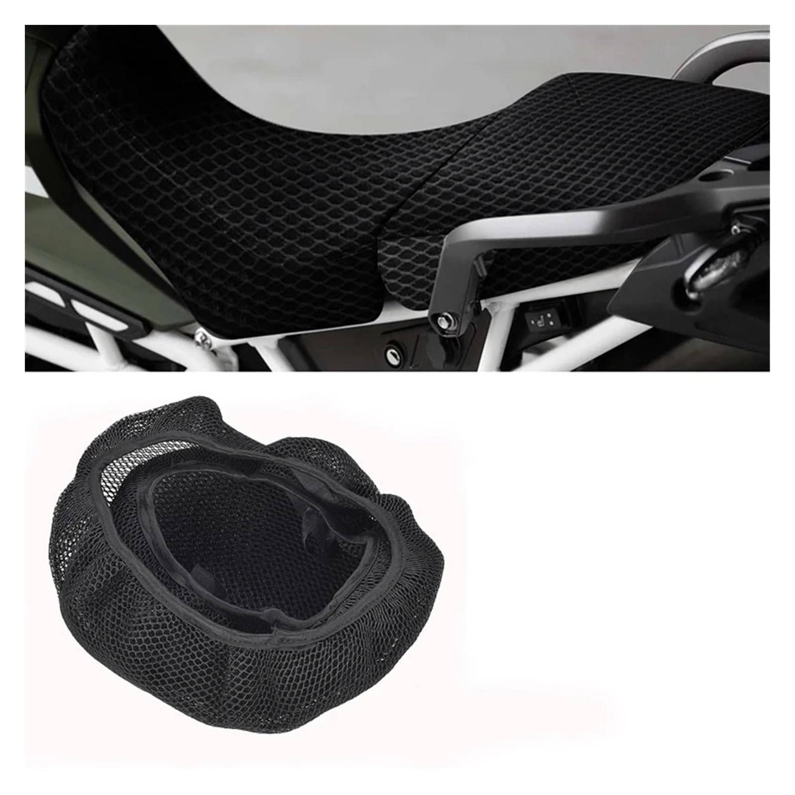 Fodera Sella Moto Coprisedili Per Moto Per Tracer9 900 2022 2023 Per Tracer 9 Protezione Cuscino In Rete A Nido D'ape Traspirante
