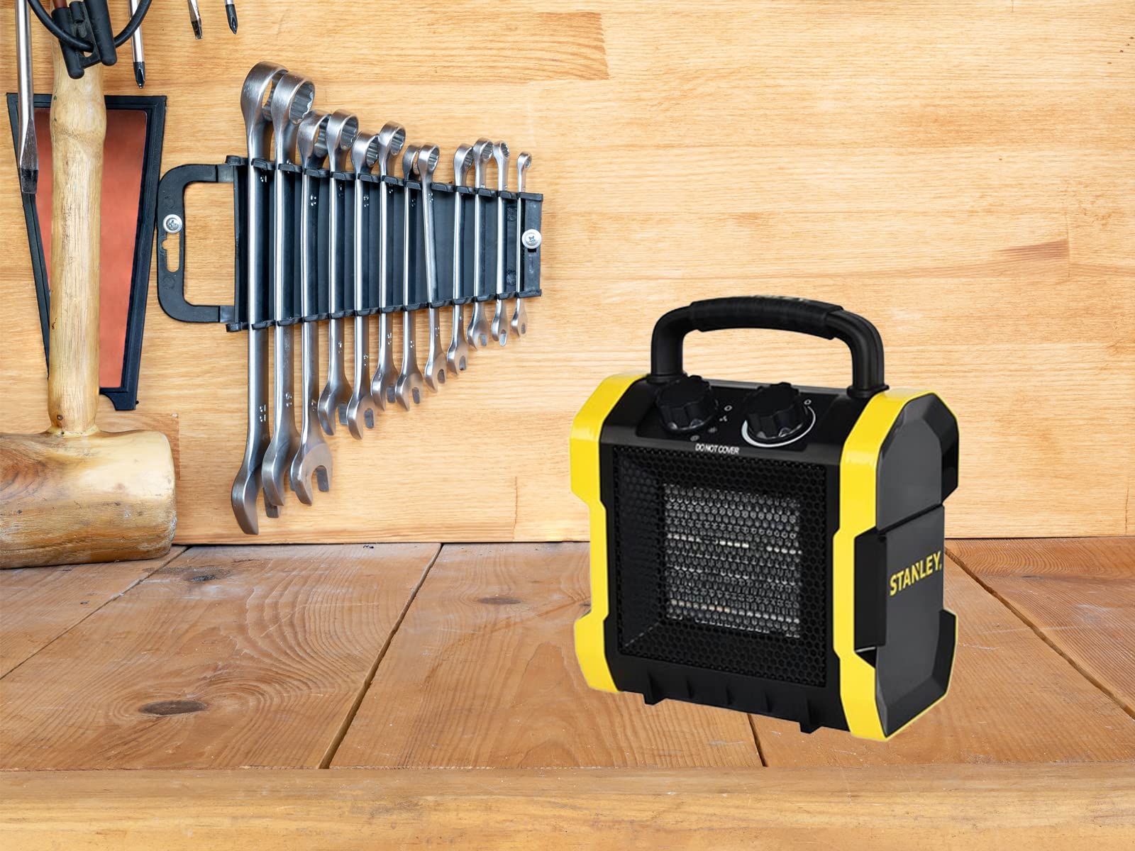 Draagbare Ruimteverwarmer op Batterijen, 18V Lithium-ion, 2 Temperatuurinstellingen 30-80℃, Stille Werking, 170W, Compact Ontwerp, voor Werkplaats Draagbare Ruimteverwarmer op Batterijen, 18V Lithium-ion, 2 Temperatuurinstellingen 30-80℃, Stille Werking, 170W, Compact Ontwerp, voor Werkplaats