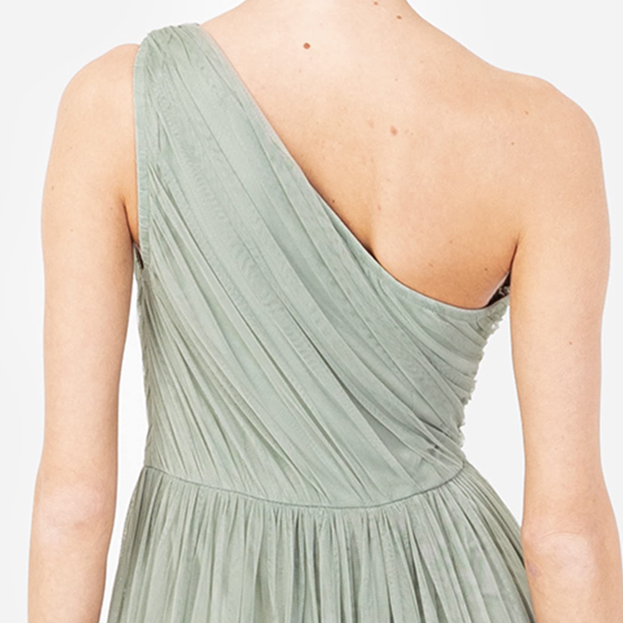 Anaya with Love Womens Ladies Maxi One Cold Shoulder Dress with Slit Split Sleeveless Prom Wedding Guest Bridesmaid Ball Evening Gown Vestido para Mujer