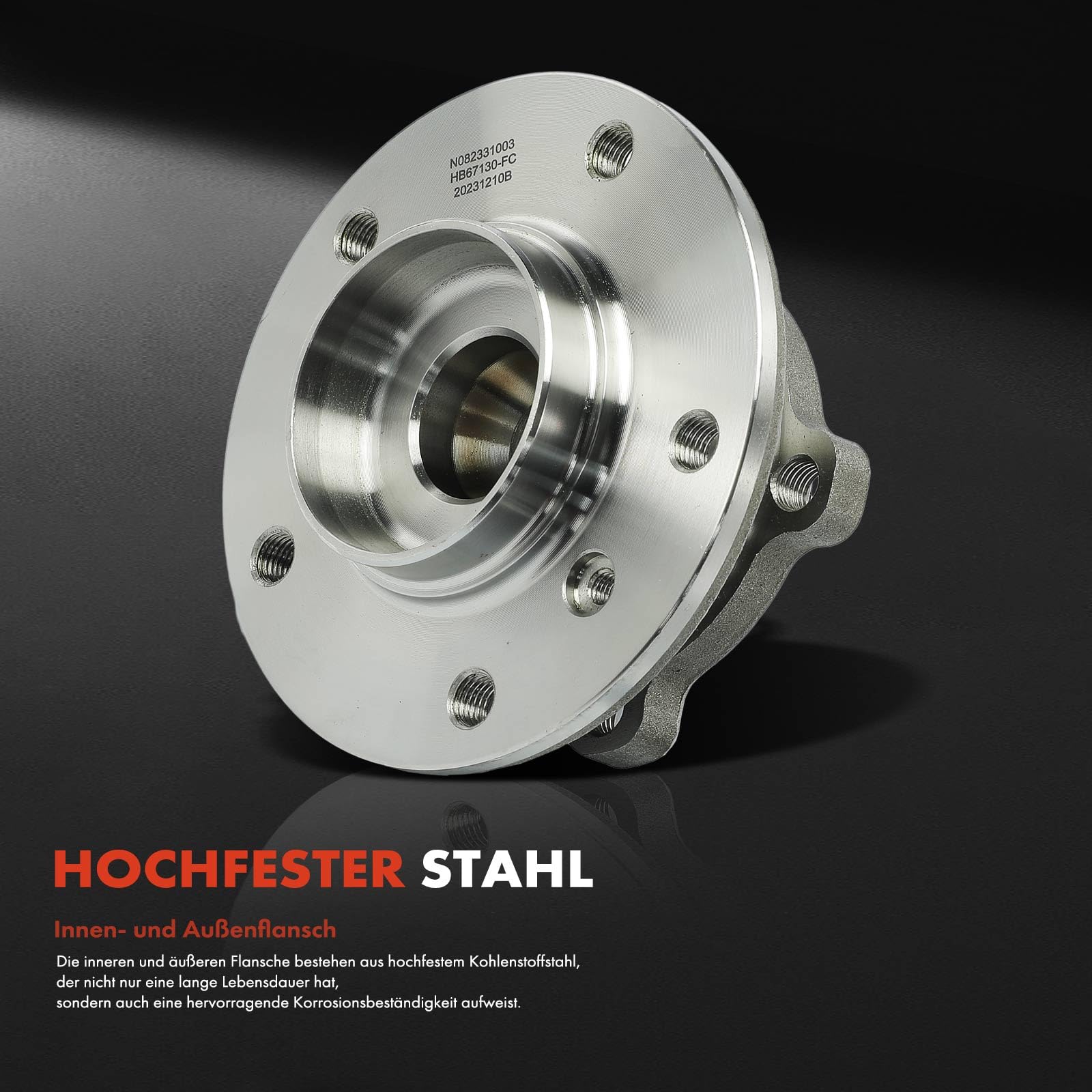 Frankberg 2x Radnabe Radlagersatz Vorne mit ABS-Sensor 31206877562