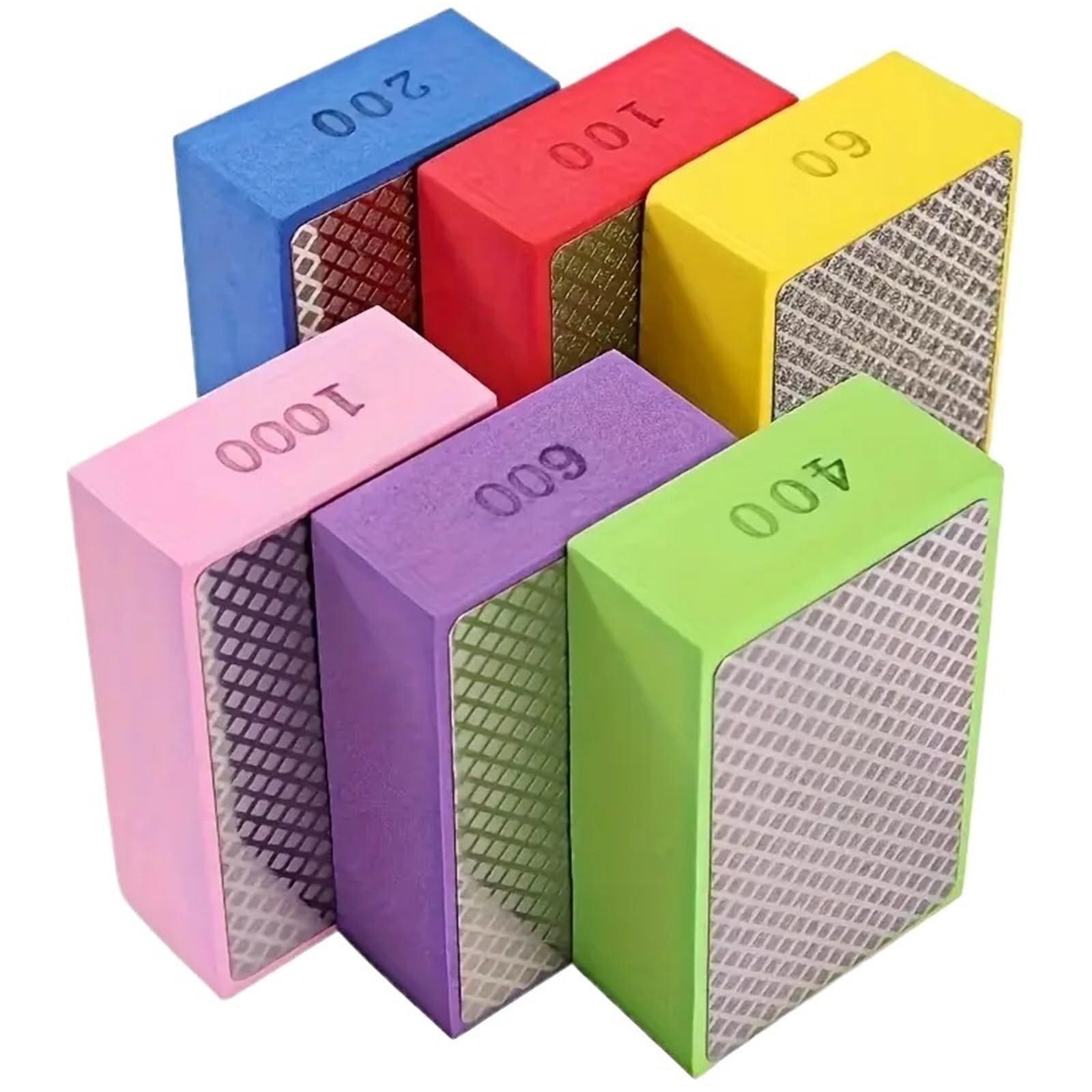 Diamond Hand Polishing Pads Tile Glass Abrasive Grinding Block Pad Stone Marble Sanding Disc Polisher Tools