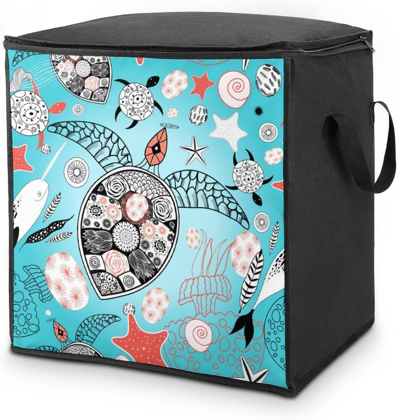 Amazon.co.jp Clothes Storage Bag, Costume Case, Animal Pattern, Turtle