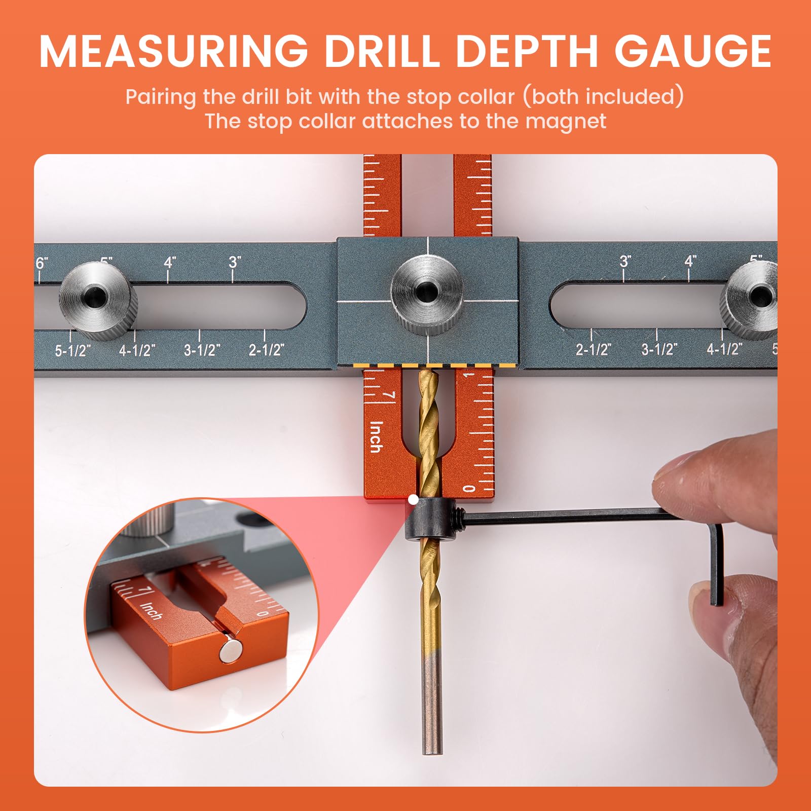 Neitra Hardware Doweling Jig, 2.5Inch To 7Inch